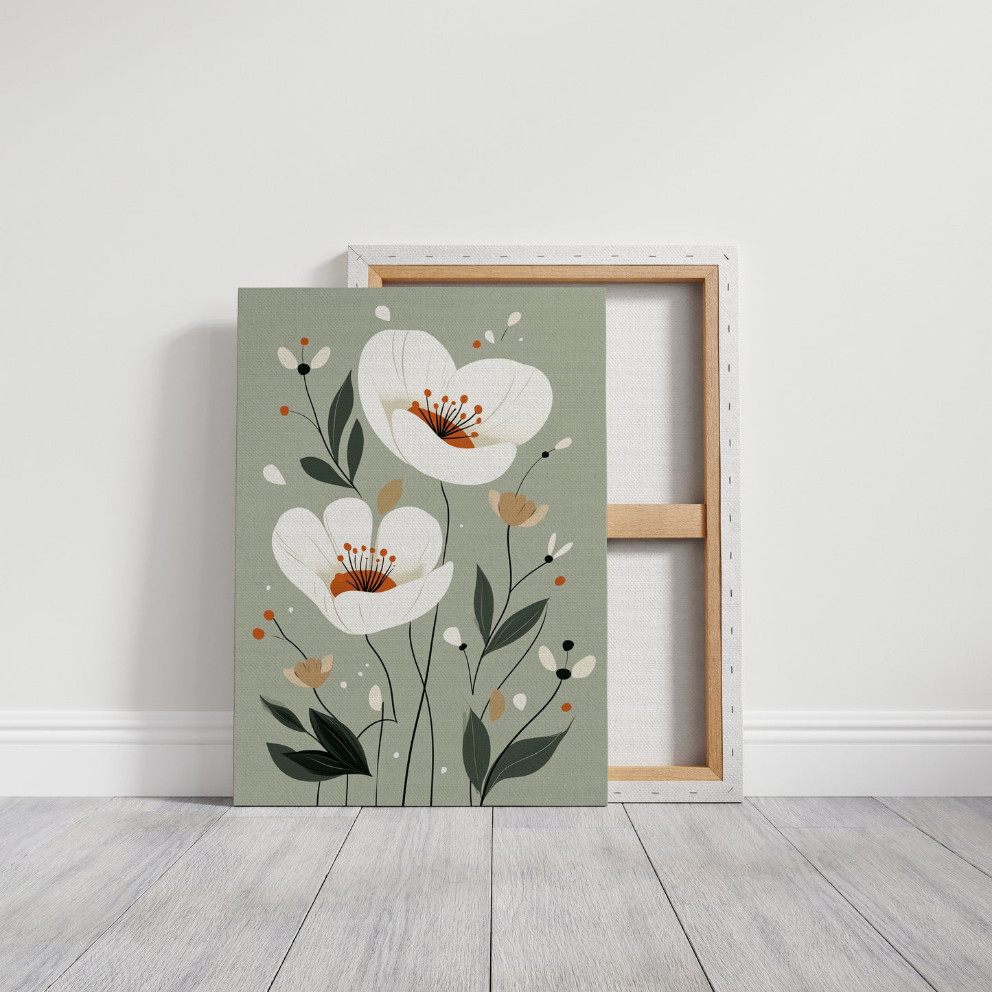 Fleurs Tranquilles - Art Floral Minimaliste