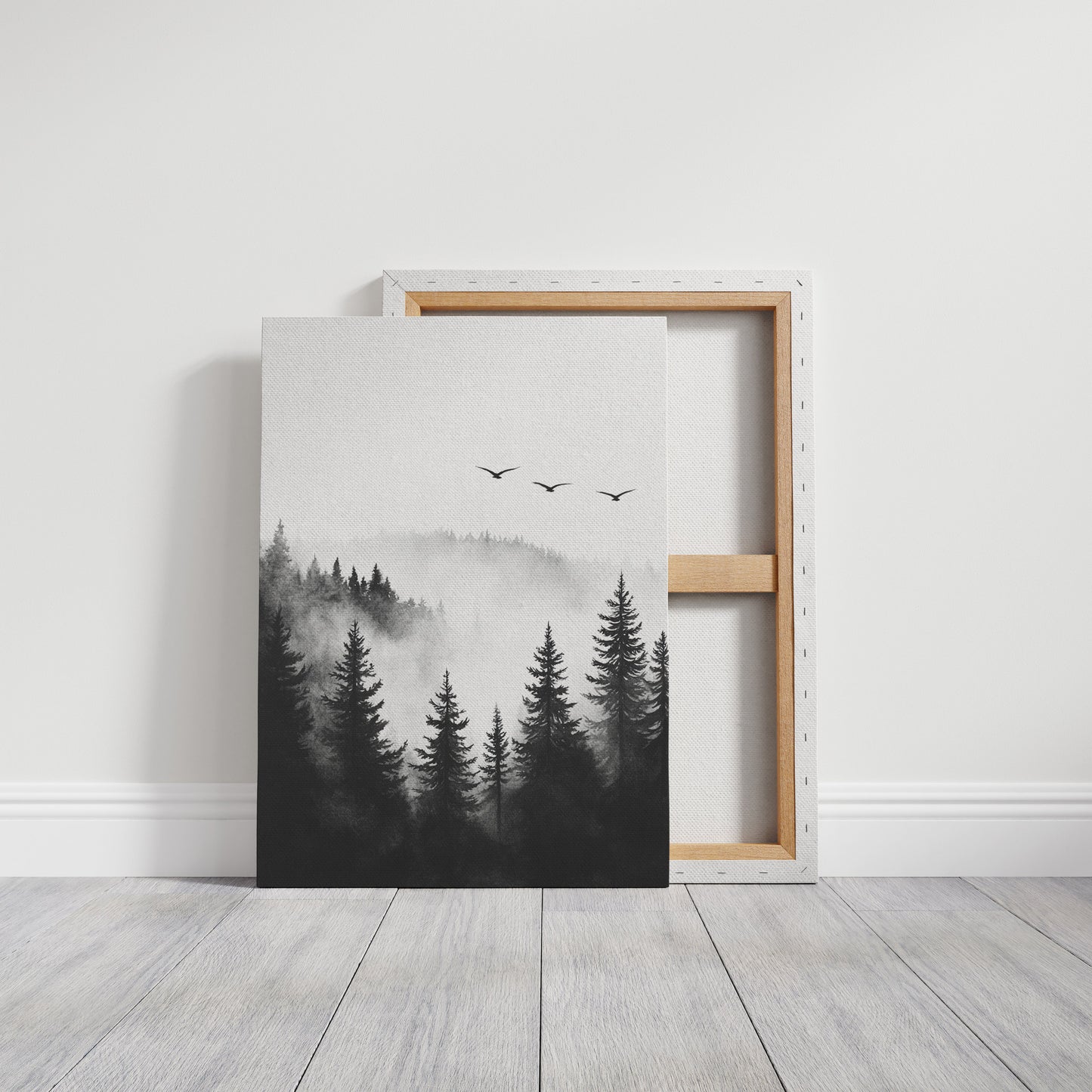 Misty Woodland Reverie