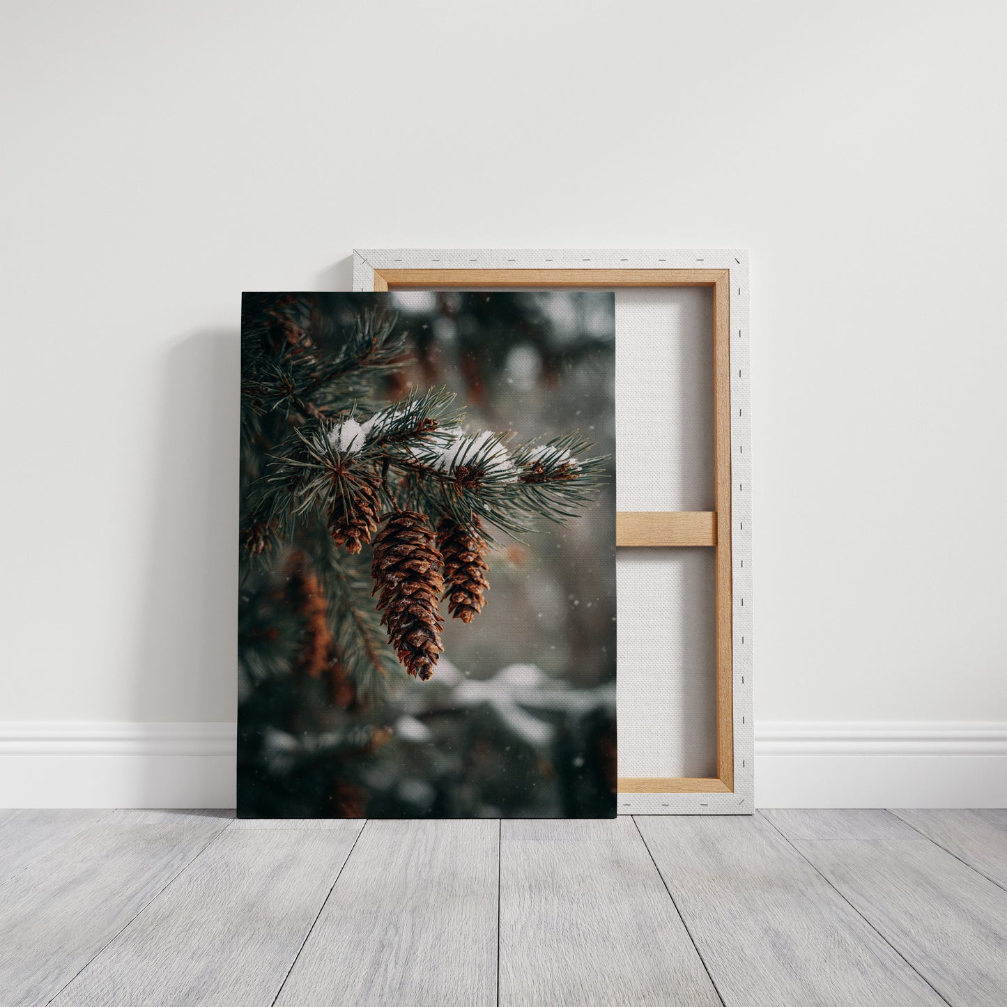 Sous le poids de l'hiver