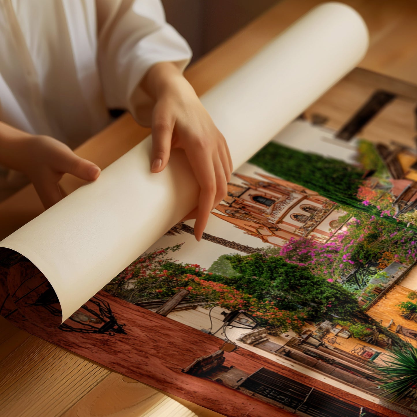 Streets Woven With Colorful Tales
