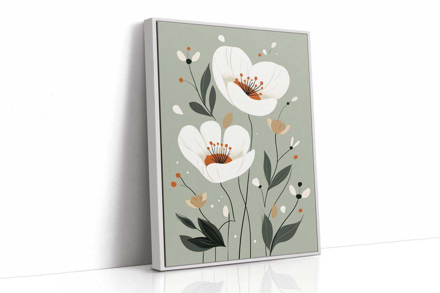 Fleurs Tranquilles - Art Floral Minimaliste