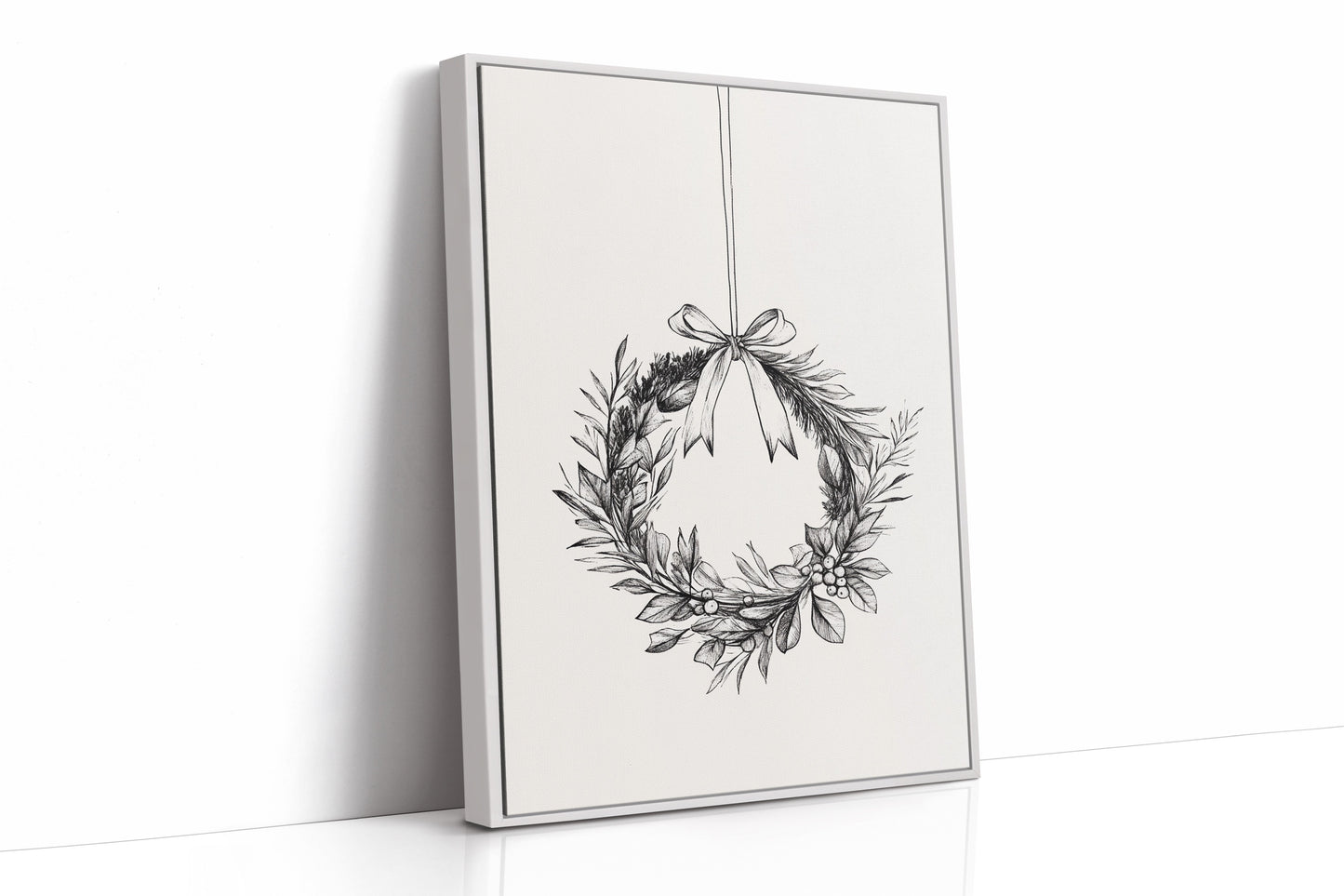 Simple Hand-Drawn Wreath
