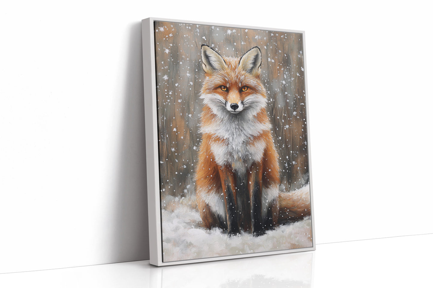 Crimson Snow Fox