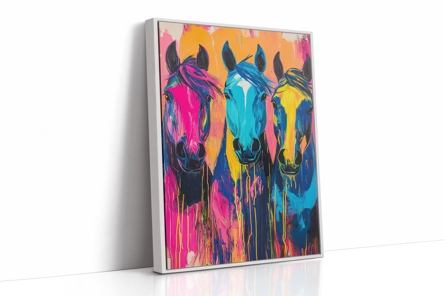 Vibrant Gallop at Dusk