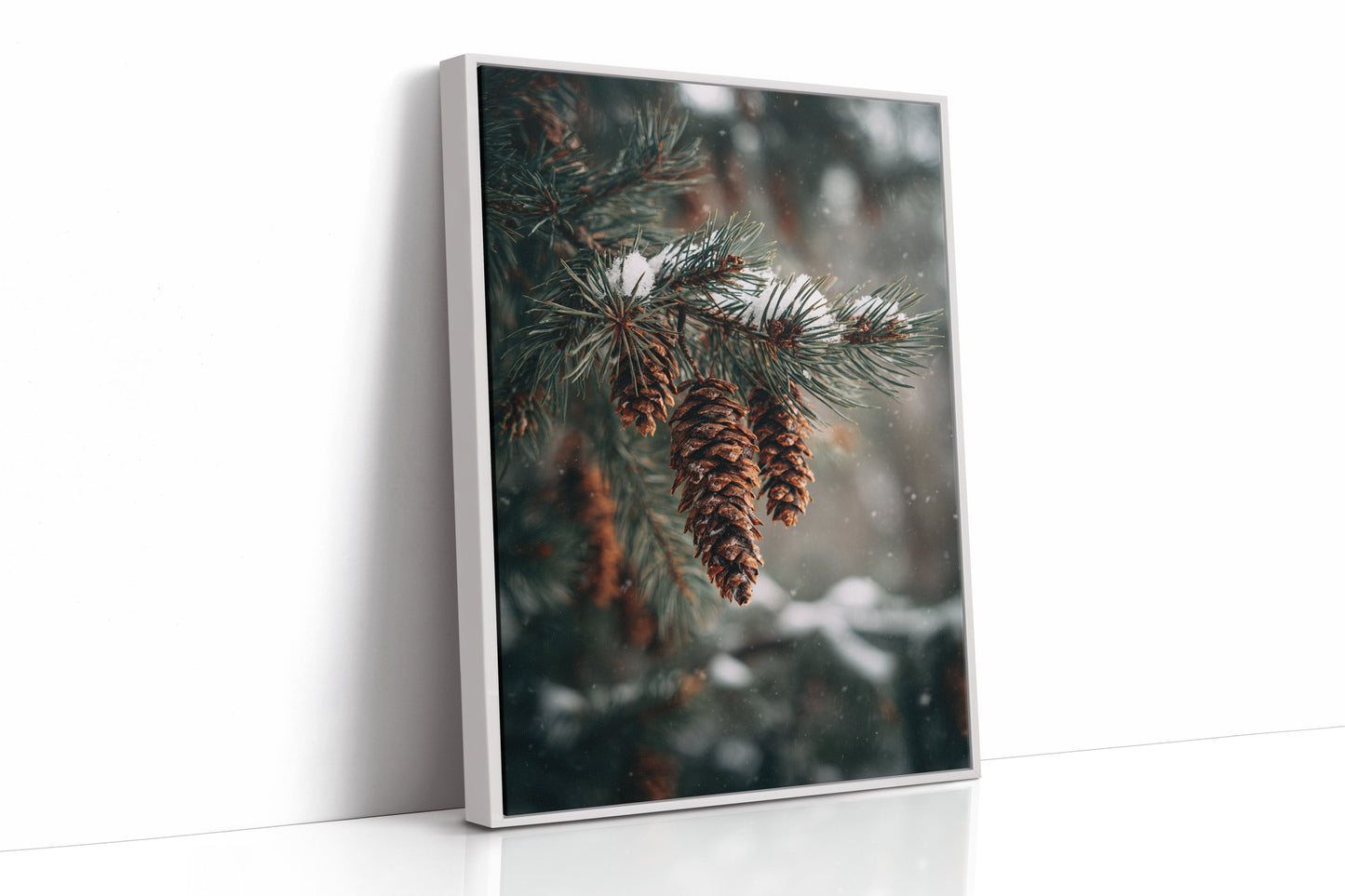 Sous le poids de l'hiver