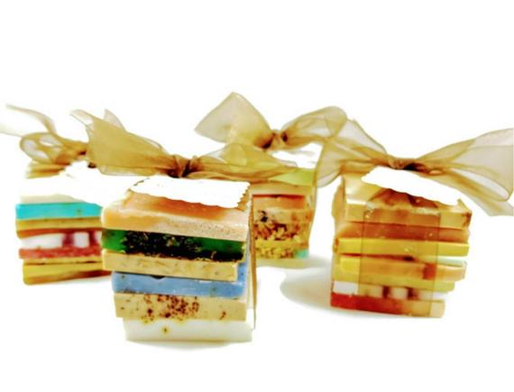 Vegane Seifen-Geschenkset Handgemachte Reiseseifen-Proben