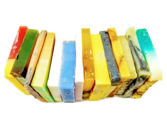 Vegane Seifen-Geschenkset Handgemachte Reiseseifen-Proben