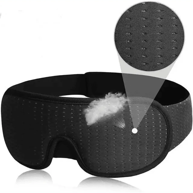 Vintage Blocking Light Sleeping Eye Mask Soft Padded Travel Shade Cover Cool Style Blindfold Eye Cover Sleep Mask Eye Patch For Men Women