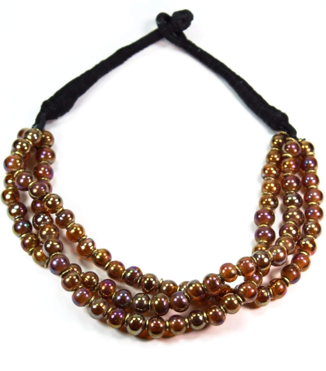 Vintage Madam Perlenkette Boho Statementkette