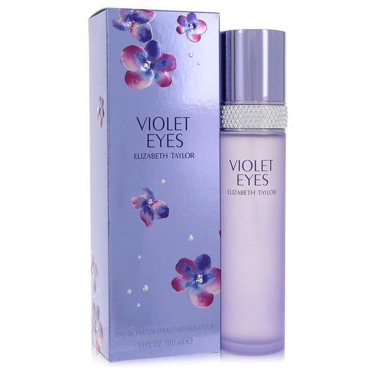 Violet Eyes by Elizabeth Taylor Eau De Parfum Spray 100 ml für Damen