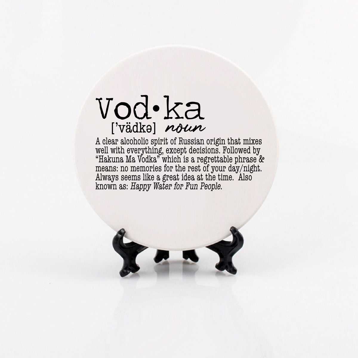 Funny Drink Definition Coasters Set Dictionary Quote Coasters For Bar And Countertop Decor