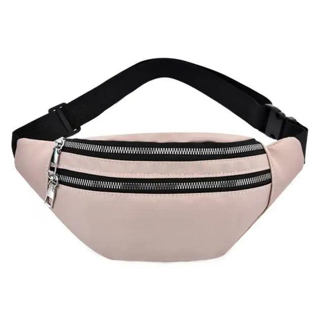 Waterproof Travel Unisex Fanny Pack Simple Design Waist Bags Fashion Bum Bag Trendy  Cross Body Chest Bags