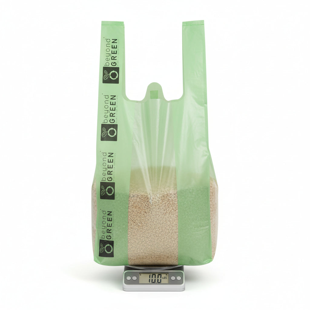 Sacs à litière écologiques – 20 x 40 cm avec soufflet de 12,5 cm et poignées – Fabriqués aux États-Unis