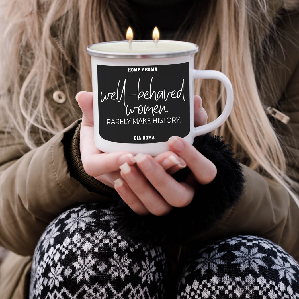 Mothers Day Candle Mug 16oz Reusable Metal Candle Soy Gift