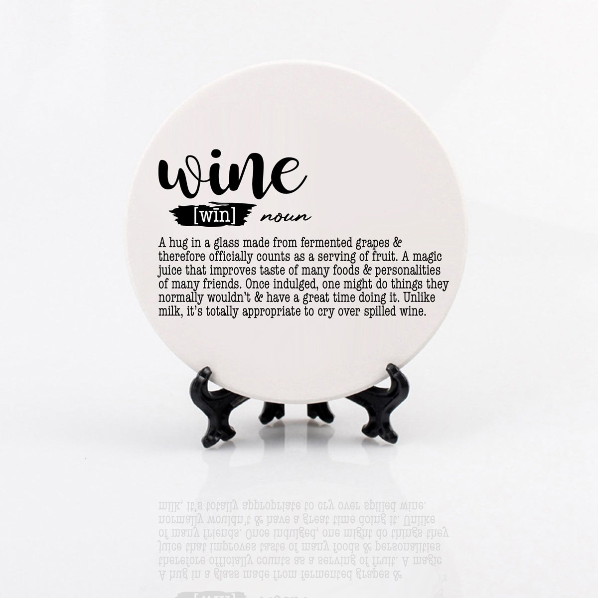 Funny Drink Definition Coasters Set Dictionary Quote Coasters For Bar And Countertop Decor