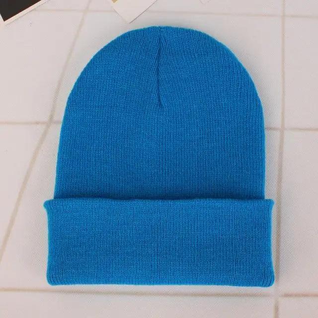 Winter Beanie Hats For Men And Women One Size Beanies Knitted Solid Cool Hat Girls Autumn Female Beanie Warm Comfortable Soft Casual Cap For Cold Weather