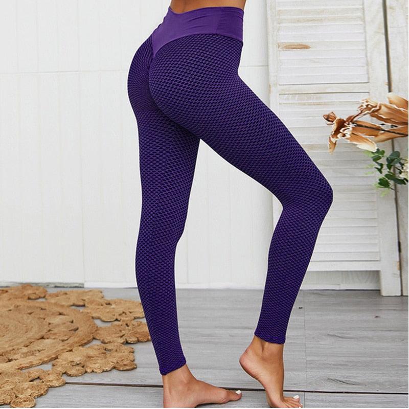 Women Leggings High Waist Fitness Leggings Push Up Ladies Seamless Workout Pants Female Womens Yoga Pants Seamless High Waist Push Up Tummy Control Gym Sport Workout Leggings