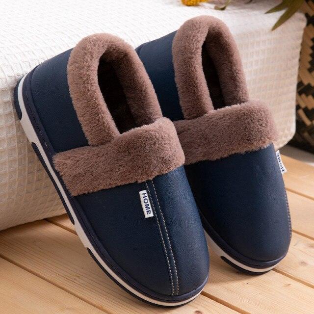 Women's Home Slippers Plush Warm House Shoes Non-Slip Soft Winter Indoors Bedroom Couples Floor Slipper Comfy Warm Memory Foam Faux Fur Indoor Outdoor Non Slip Winter Home Shoes