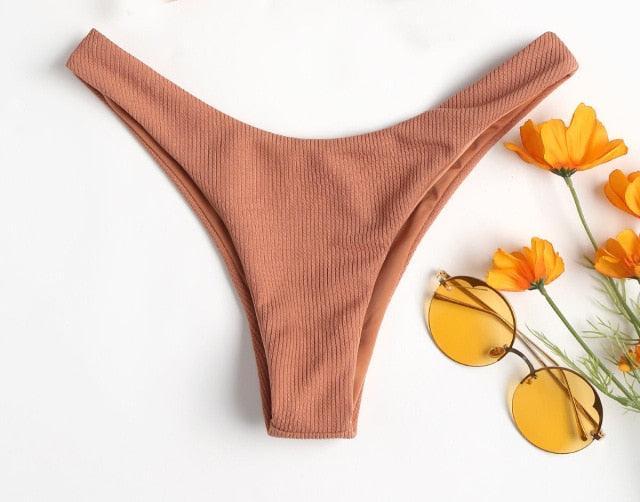 Women's Strapless Bowknot Split Bikini Swimsuit Swimming Suit For Women Women's Tie Knot Front Solid Color Bikini Set Swimsuit Bathing Suits High Cut Bikini Set Strapless Solid Color 2 Pieces Bathing Suit