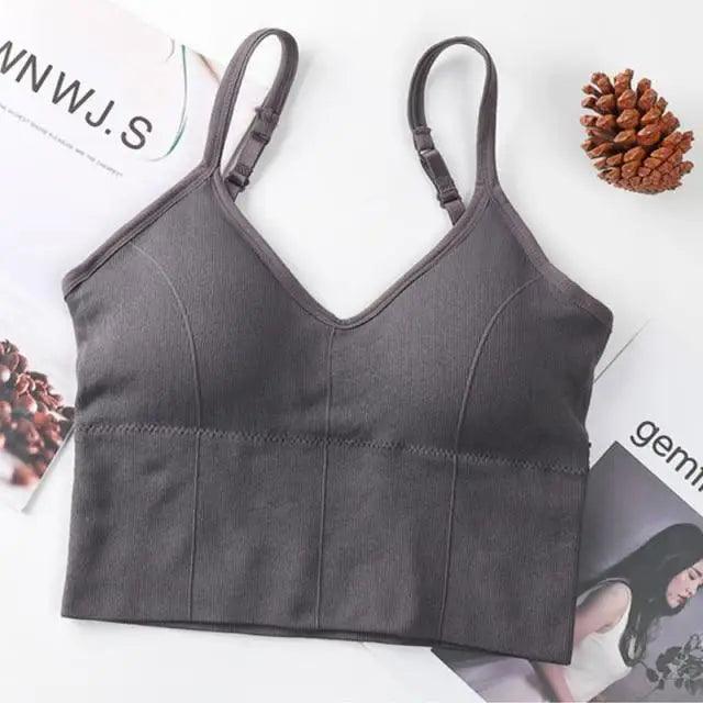 Women Sports Bra Sexy Brathable Sports Top Yoga Bra Push Up Top Female Gym Fitness Sports Underwear Female Seamless bra