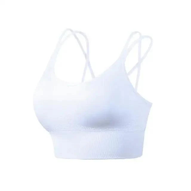 Women Sports Bra Sexy Brathable Sports Top Yoga Bra Push Up Top Female Gym Fitness Sports Underwear Female Seamless bra