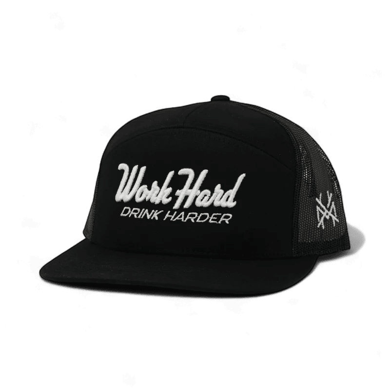 Work Hard Drink Harder Snapback Hat