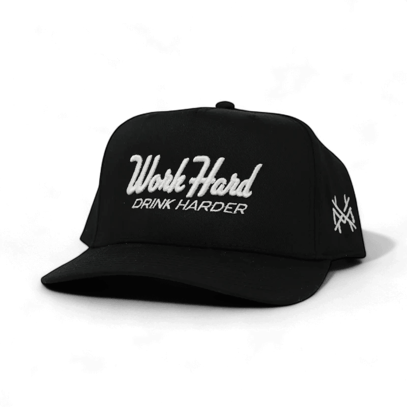 Work Hard Drink Harder Snapback Hat