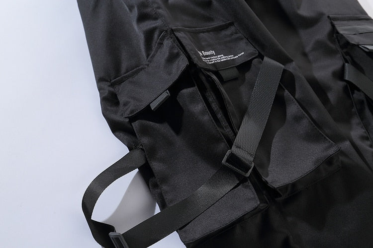 Pantalon de jogging noir mat YE2032
