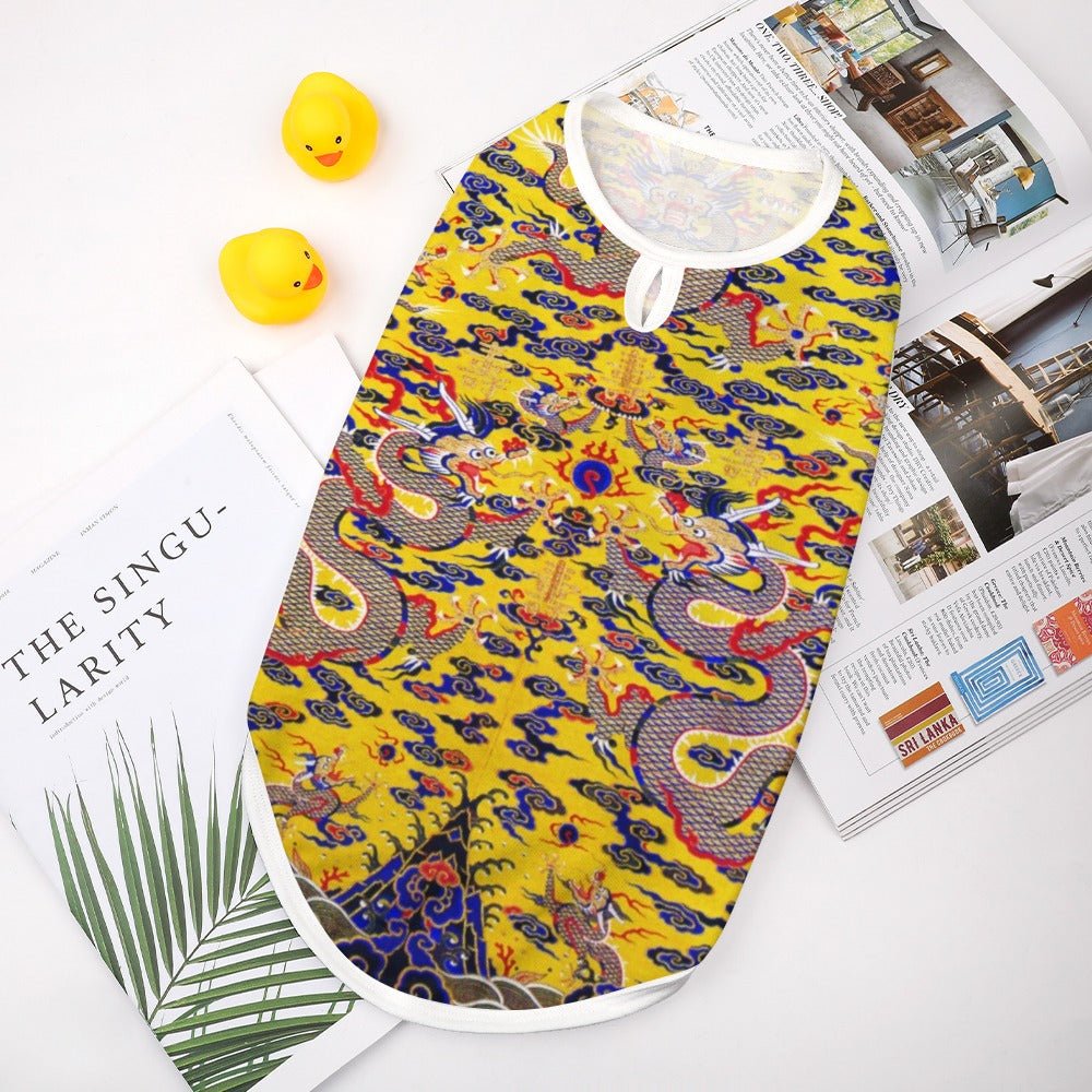 Yellow Imperial Dragon Pet Vest