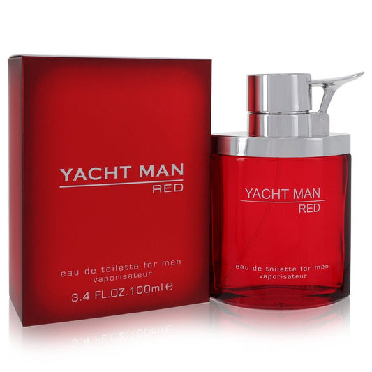 Yacht Man Red von Myrurgia Eau De Toilette Spray 100 ml für Herren